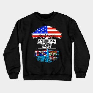 American Grown With Fijian Roots - Gift for Fijian With Roots From Fiji Crewneck Sweatshirt